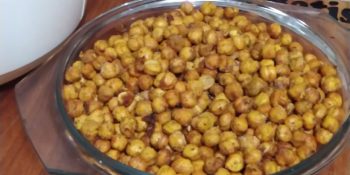 Grão-de-bico na airfryer