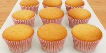 Cupcake de baunilha