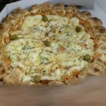 Deliciosa pizza de 4 queijos para quem ama a queridinha fazer sempre em casa @adenilsonpizzaiolo