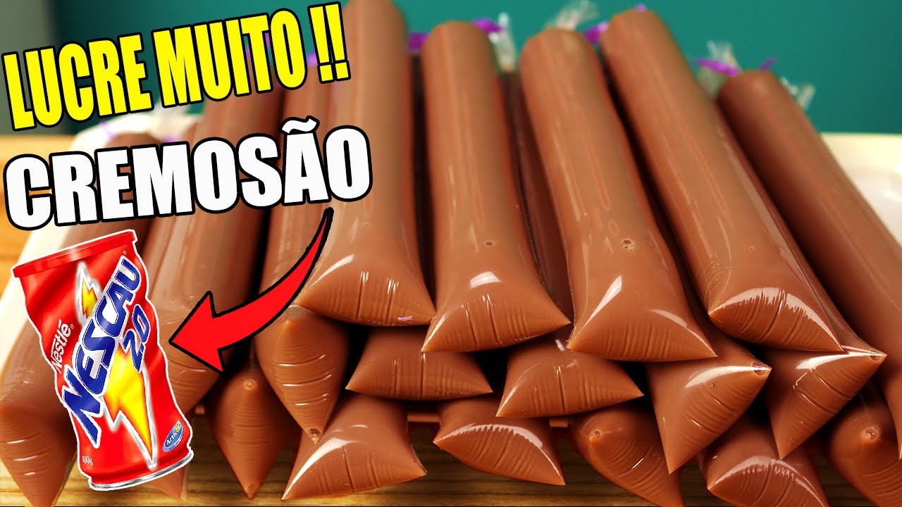 @cozinhasemisterio preparou este incrível geladinho de Nescau