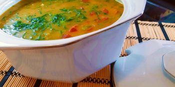 Caldo verde com couve