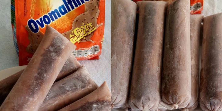 Alerta de queridinho do verão: geladinho de ovomaltine super cremoso @docesalreceitascaseiras