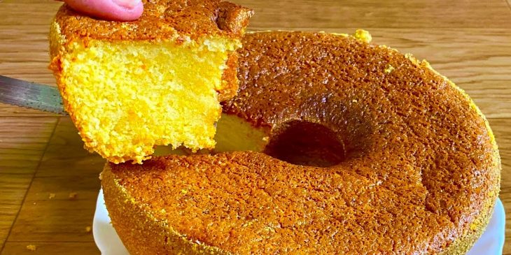 Bolo de cuscuz para quem ama o amarelinho sucesso dos brasileiros @receitaspraticasdamari