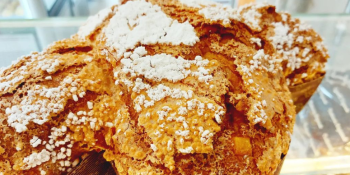 Colomba Pascal de caramelo
