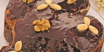 Colomba Pascal de chocolate