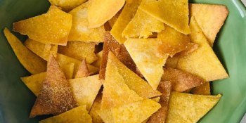 Nachos mexicanos caseiros