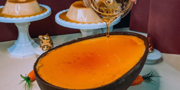 Ovo de Páscoa de pudim