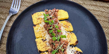 Polenta brustolada