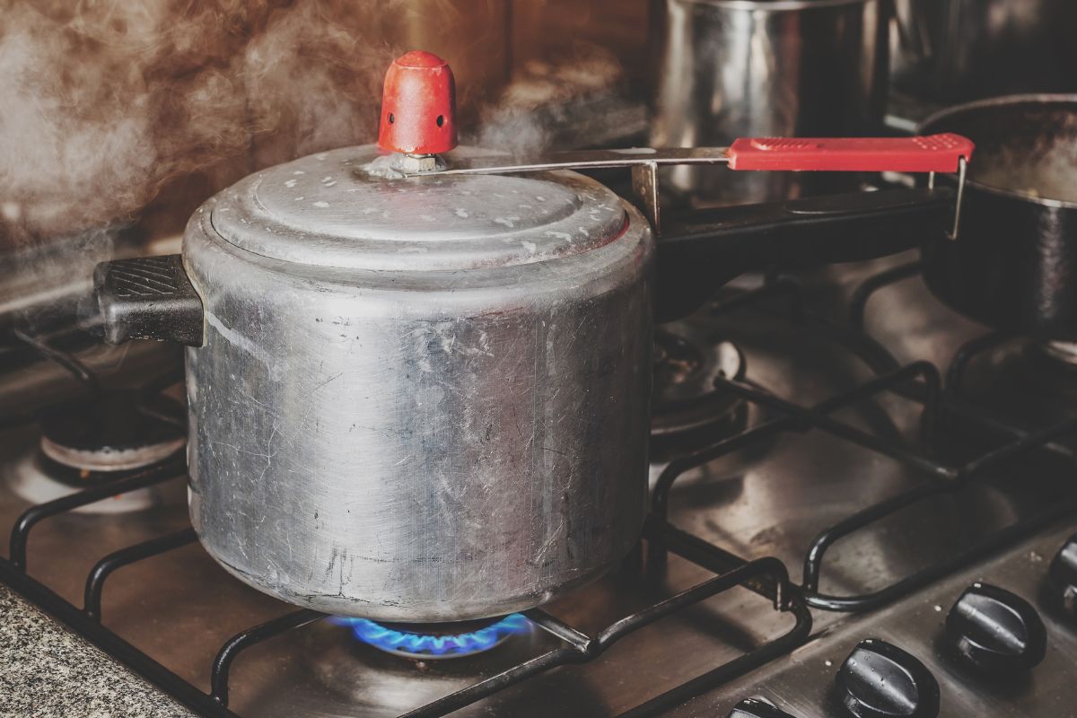 como usar a panela de pressão