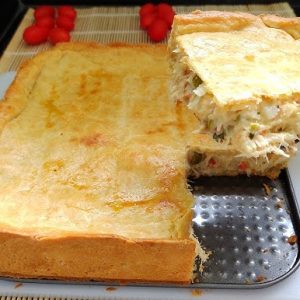 Receita de empadão de bacalhau para Páscoa fácil e rápido @youtube