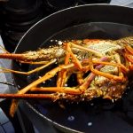 ÁGUA NA BOCA: uma receita de lagosta ao cury perfeita @pesca-atividadesmateiras