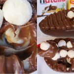 Receita de ovo de páscoa de Nutella bem cremoso para comer de colher @brunacozinha