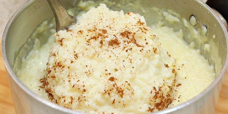 Receita de arroz doce com leite condensado fácil com poucos ingredientes @isamaraamancia