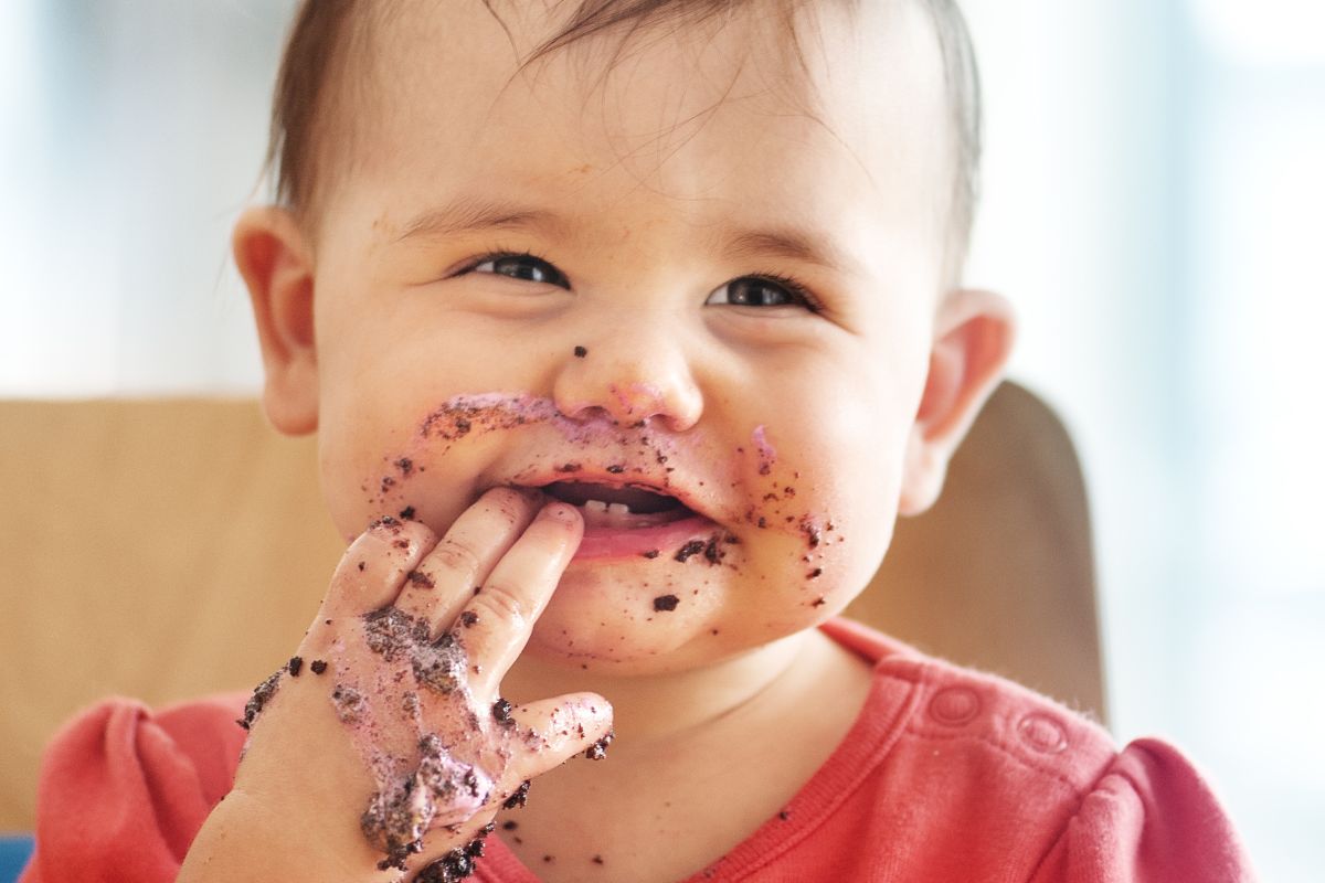 ovo de chocolate para bebês