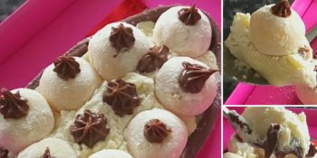 Ovo trufado de ninho com nutella