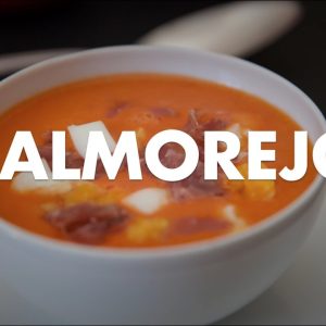 Receita de salmorejo tradicional simples e rápido [receita de preguiçoso]