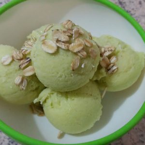 Receita de sorvete de abacate caseiro e cremoso @receitasedicasdacris