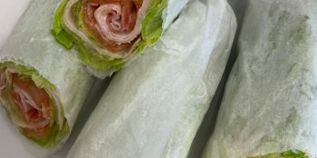 Wrap de alface
