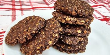 biscoito integral de chocolate