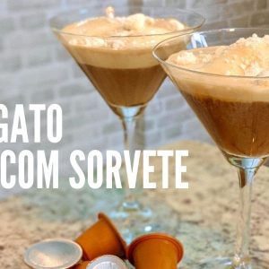 Receita de affogato alcoólico fácil, rápido e prático @youtube