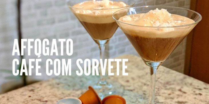 Receita de affogato alcoólico fácil, rápido e prático @youtube