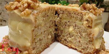 Bolo de nozes