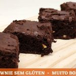 Receita de brownie sem glúten muito fácil igual ao tradicional