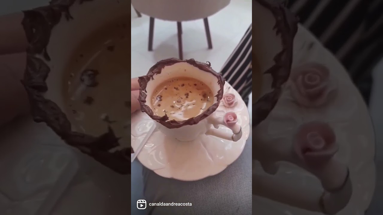 cappuccino de avelã nutella @youtube