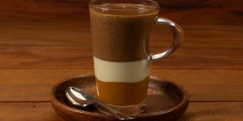 Cappuccino de chocolate branco