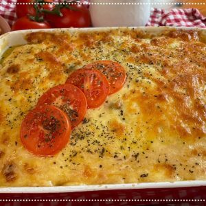 Gratinado de peixe receita fácil e bem douradinha