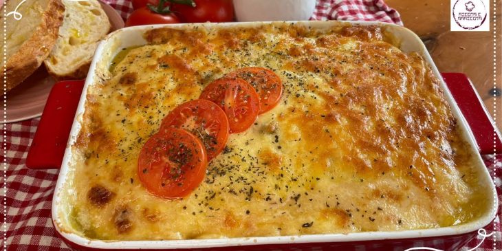 Gratinado de peixe receita fácil e bem douradinha