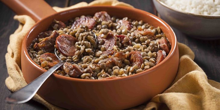 Receita de lentilha ao vinho gourmet bem barata e fácil