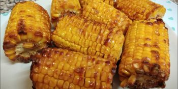 milho assado na airfryer