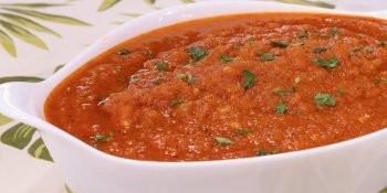 molho de tomate caseiro sem açúcar