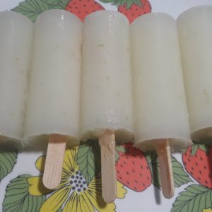 picolé de limão com menta