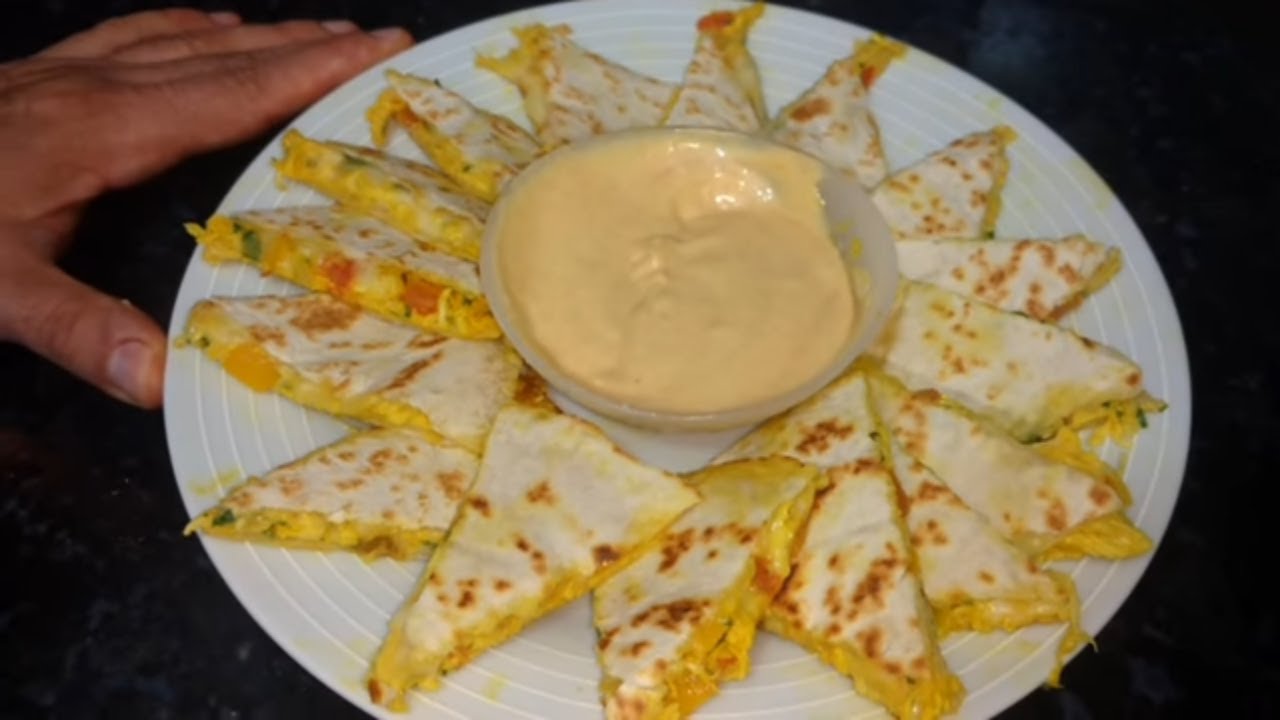 quesadillas de frango cremoso @homemnacozinha