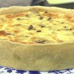 Quiche de cogumelo com receita vegetaria para você
