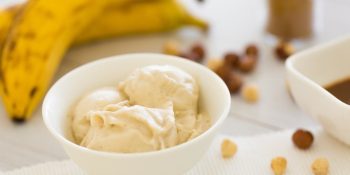 sorvete de banana para bebê