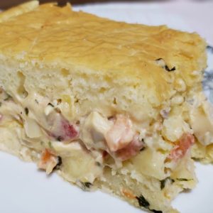 Receita de torta de palmito cremosa para ninguém colocar defeitos