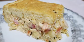 torta de palmito cremosa