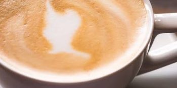 Café com leite de arroz