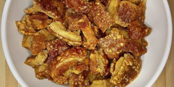 Torresmo na airfryer