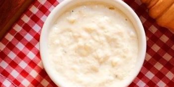 Creme de cebola com lentilha