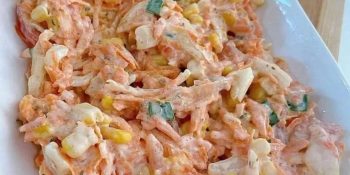 Salada de cenoura cremosa