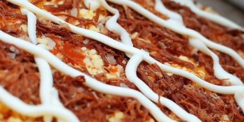 Pizza de carne-seca