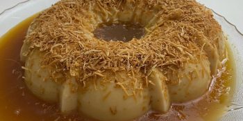 Manjar de coco queimado