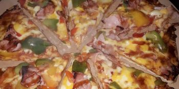 Massa de pizza sem glúten