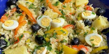 Salada de bacalhau à portuguesa