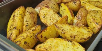 Batata rústica simples