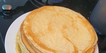 Panqueca com 3 ingredientes